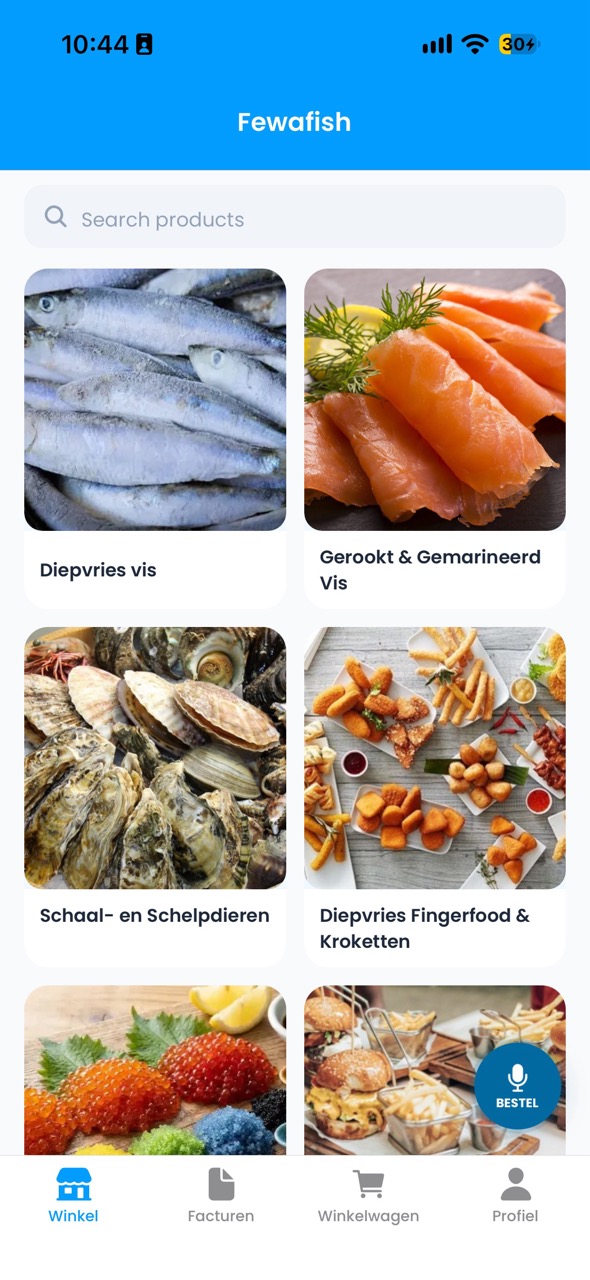 Fewa Fish app screenshot