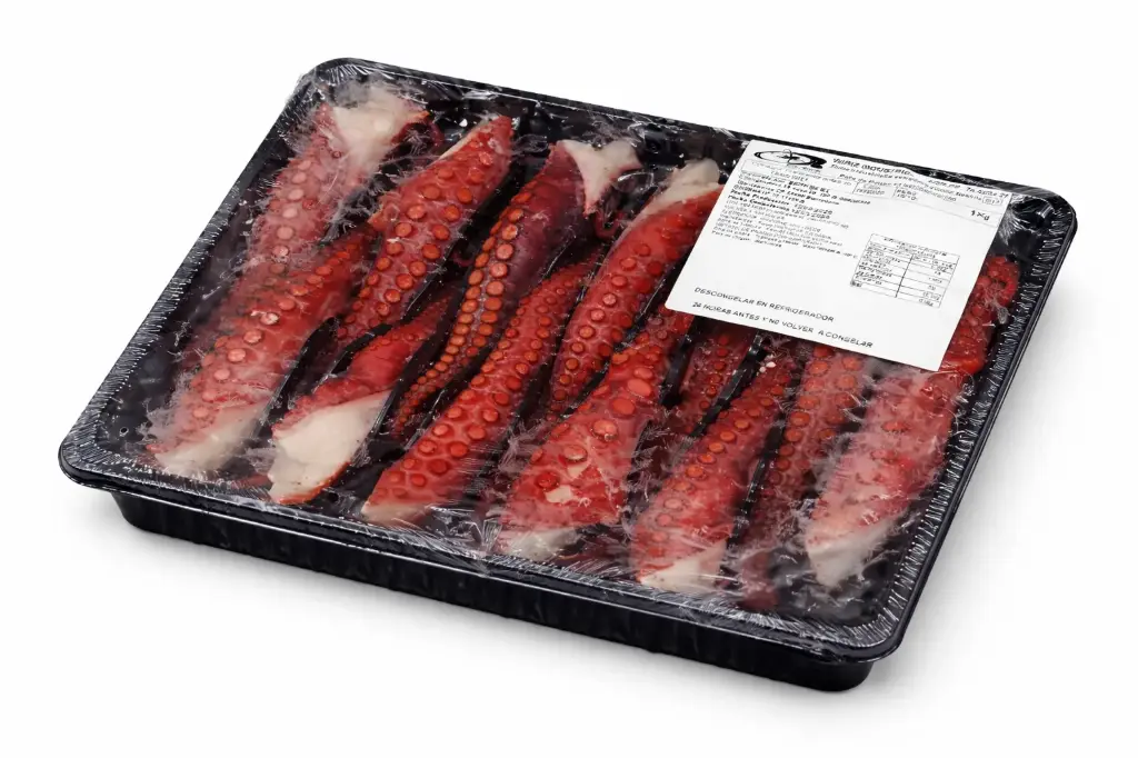 Boiled tentacles frozen (1kg)