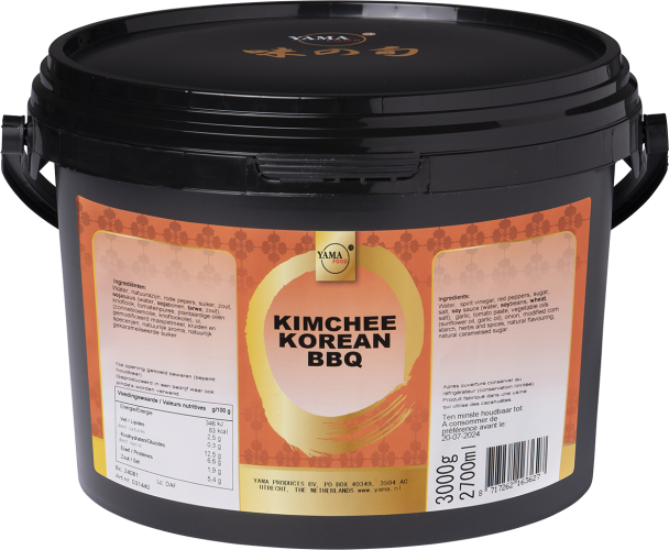 Yama korean kimchi bbq saus (3kg)