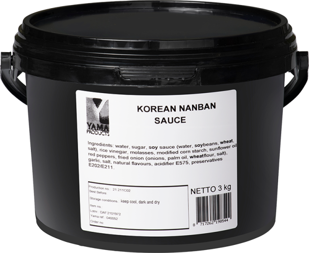 Yama korean nanban sauce (3kg)
