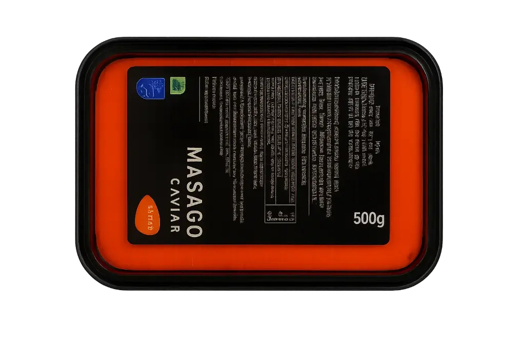 Seacon masago oranje (500g) 