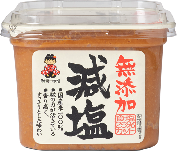 Shinsyu-ichi miso pasta minder zout (750g)