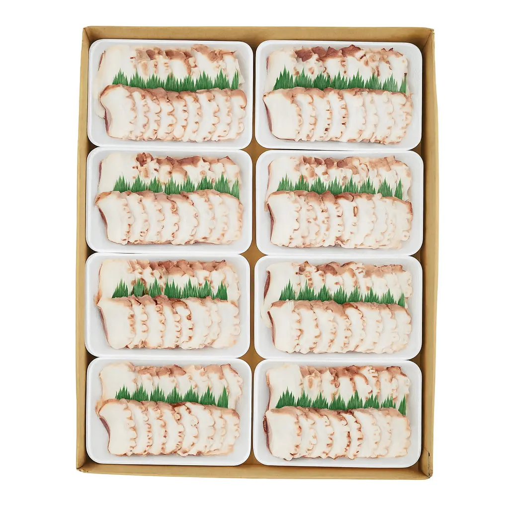Kohyo octopus plakjes - doos (160g x 25 tray)