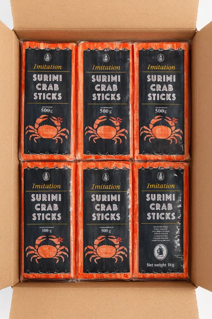 Kanikama surimi crab stick 18 cm - box (20x500gm)