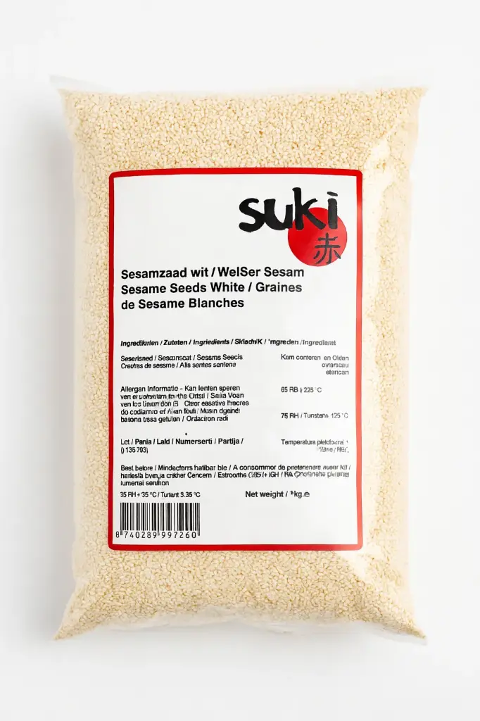 Suki sesame seeds white (1kg)