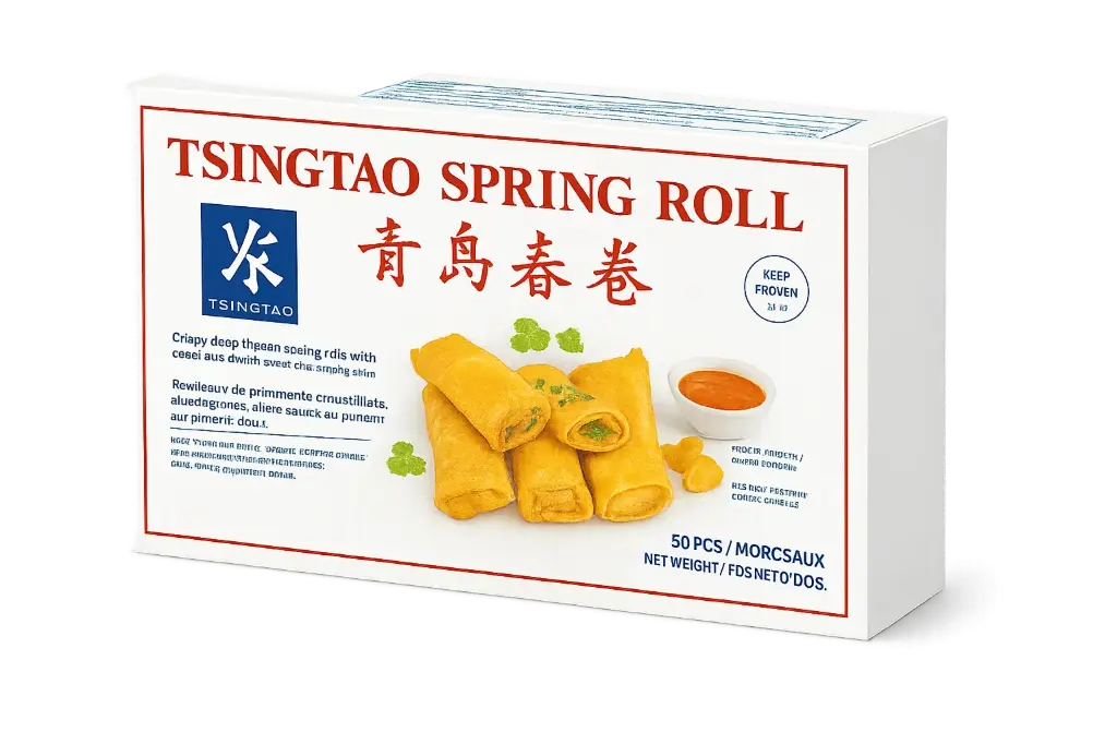 Tsingtao spring rolls - 900g (60x15g)