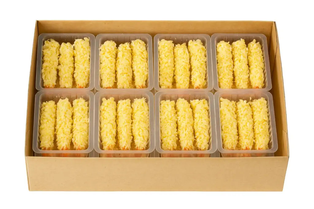 shirakiku tempura ebi 2L - box (20x250g tray)