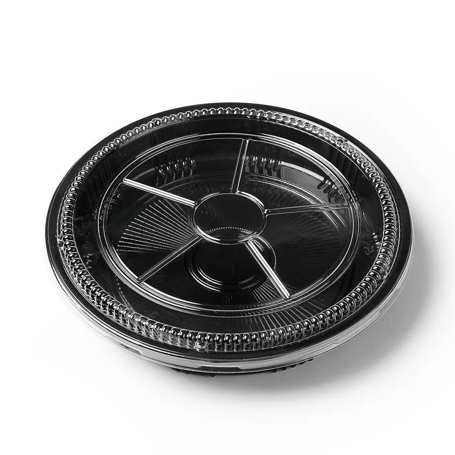 Sushi tray rond 63 - doos (100 pieces-328x328x55mm)