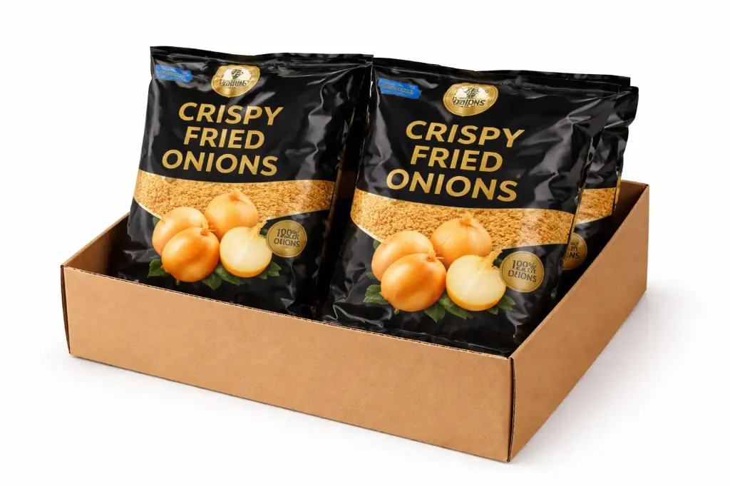 Green farmfield fried onion - box (4 x 2.5kg)