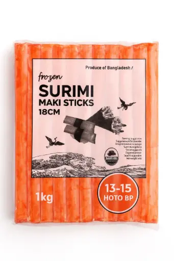 Kanikama surimi crab sticks 18 cm (1kg)