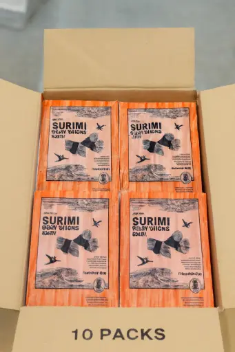 Kanikama surimi krabstok 18 cm - doos (10x1kg)