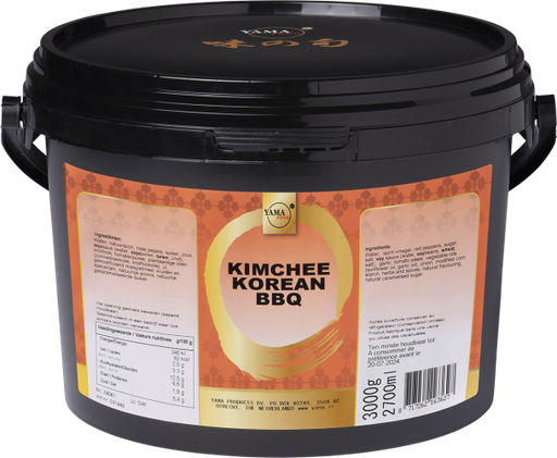 Yama korean kimchi bbq saus (3kg)