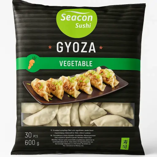 Seacon gyoza vegetables - 600g (30 pieces)