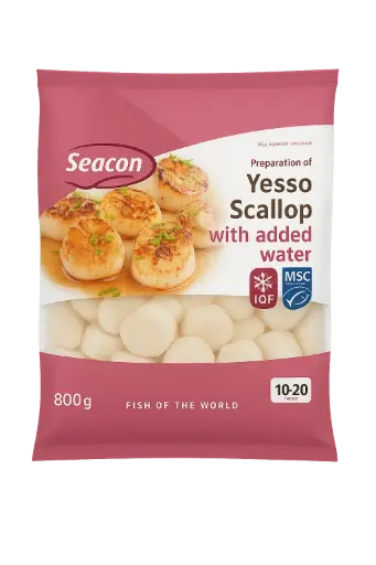 Seacon scallops 10/20 (800g)