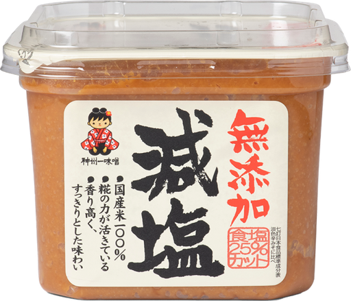Shinsyu-ichi miso pasta minder zout (750g)