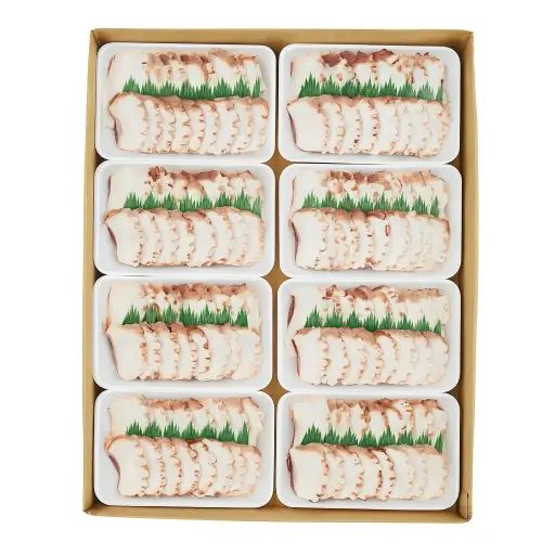 Kohyo octopus plakjes - doos (160g x 25 tray)